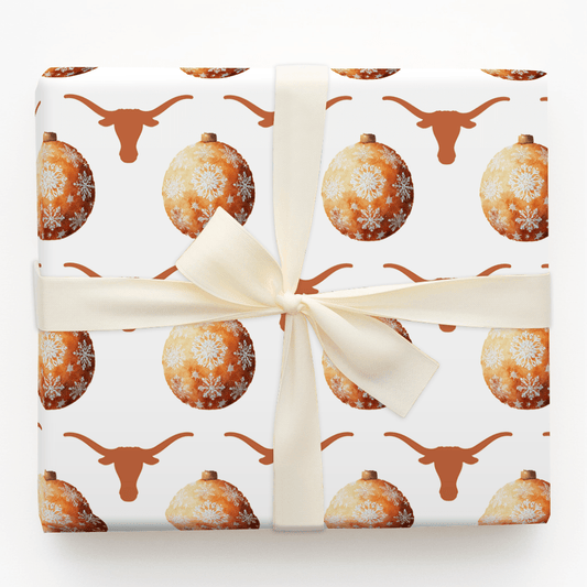 Hook ’em Bauble - Wrapping Paper - Aspen & Arlo