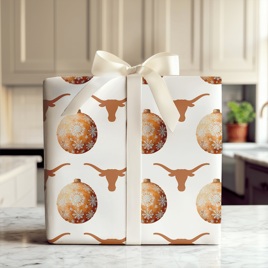 Hook ’em Bauble - Wrapping Paper - Aspen & Arlo