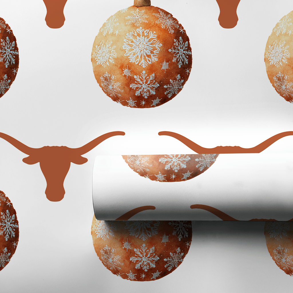 Hook ’em Bauble - Wrapping Paper - Aspen & Arlo