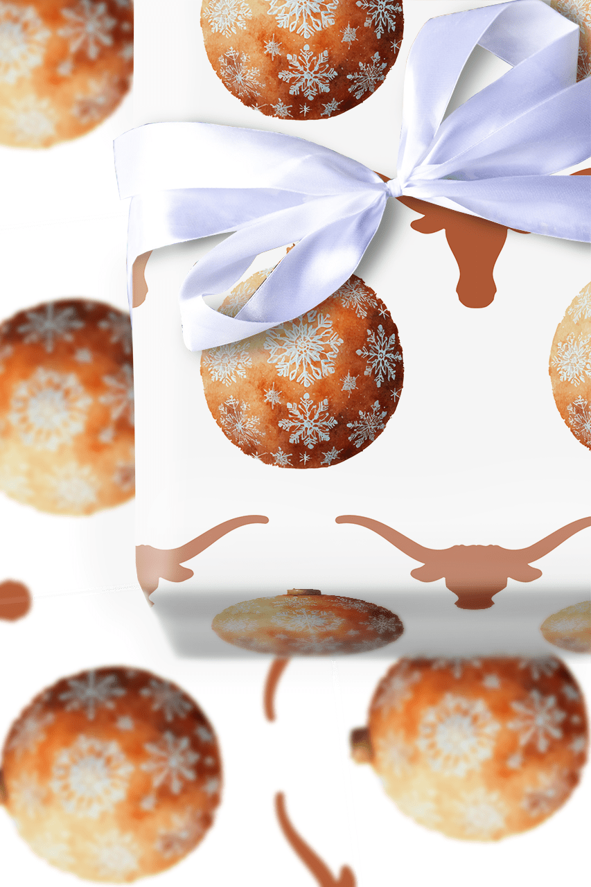 Hook ’em Bauble - Wrapping Paper - Aspen & Arlo