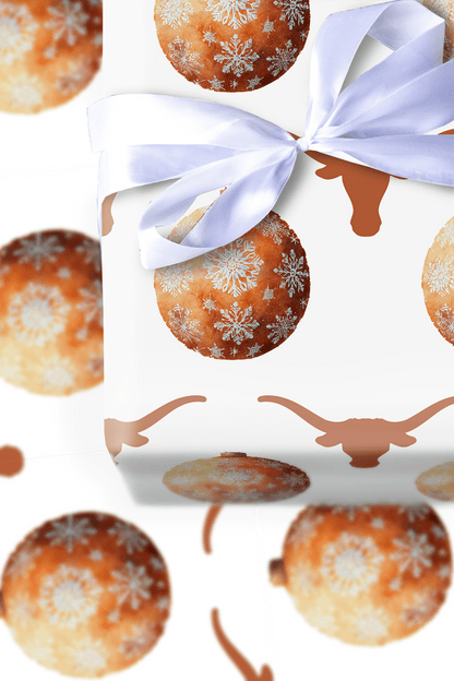 Hook ’em Bauble - Wrapping Paper - Aspen & Arlo