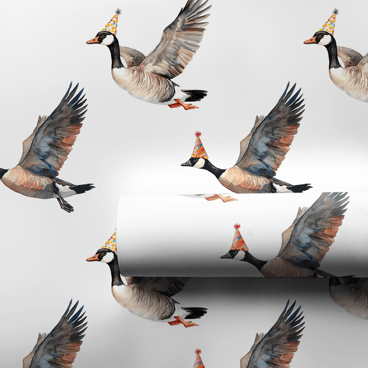 Party Fowl - Wrapping Paper - Aspen & Arlo