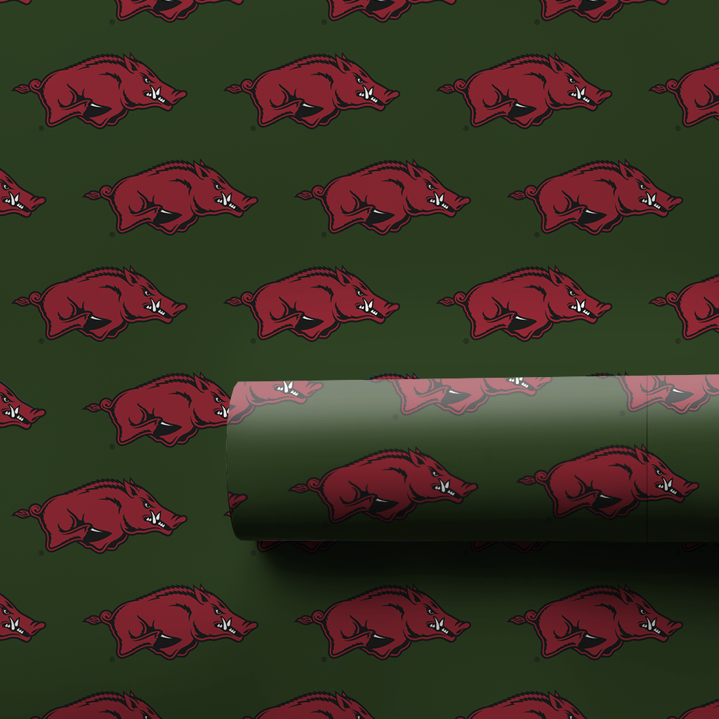 Razorback Field - Wrapping Paper - Aspen & Arlo