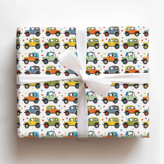 Jeepster - Wrapping Paper - Aspen & Arlo