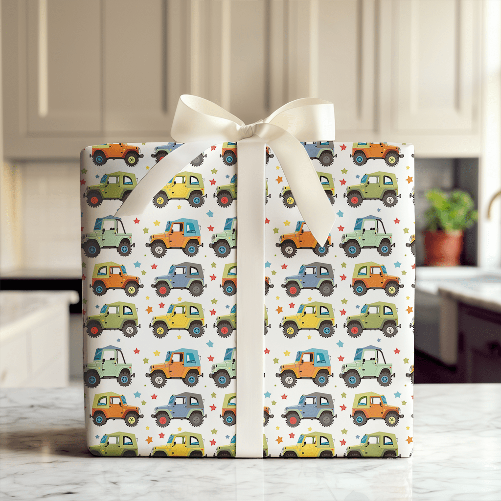 Jeepster - Wrapping Paper - Aspen & Arlo