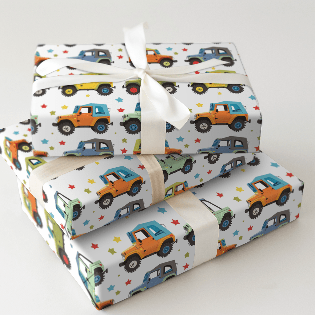 Jeepster - Wrapping Paper - Aspen & Arlo