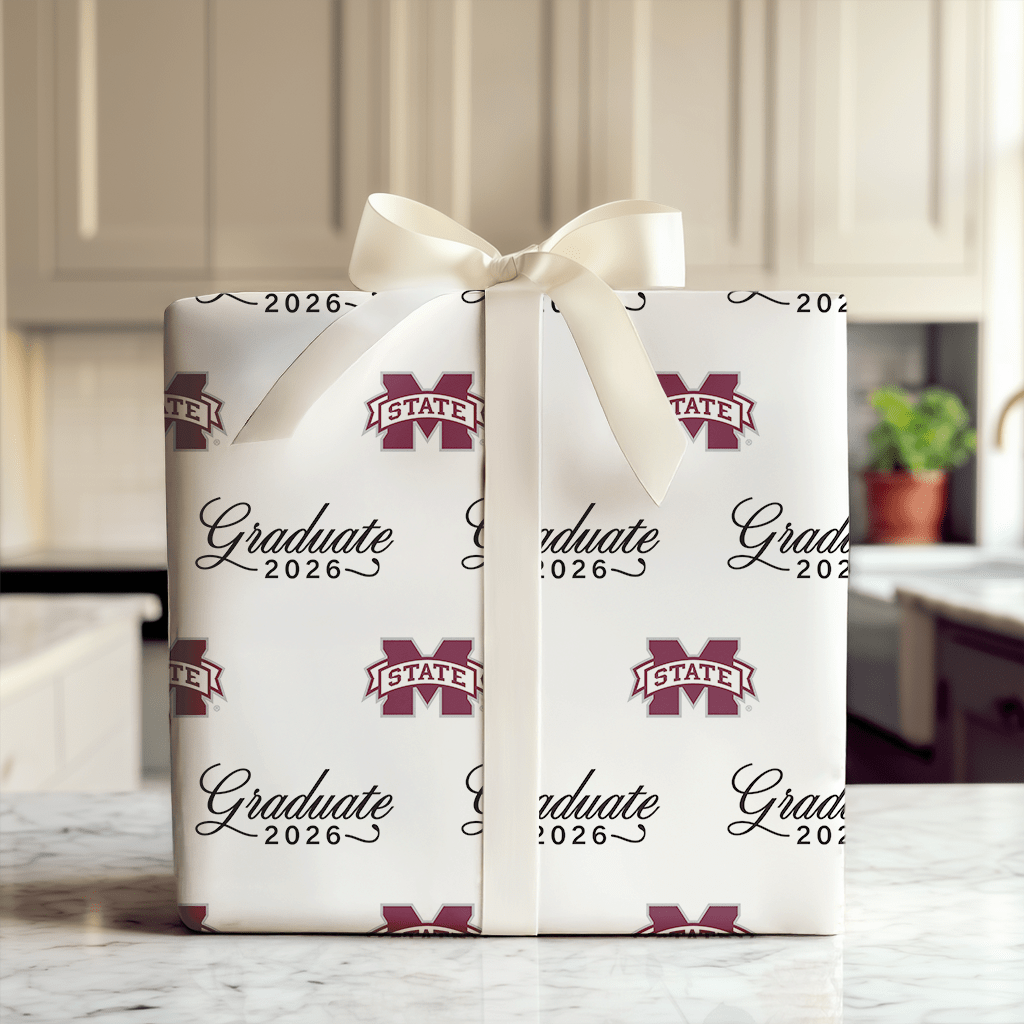 Mississippi State Graduate 2026 - Wrapping Paper - Aspen & Arlo