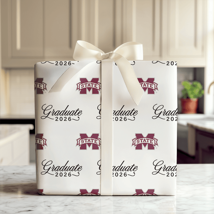 Mississippi State Graduate 2026 - Wrapping Paper - Aspen & Arlo