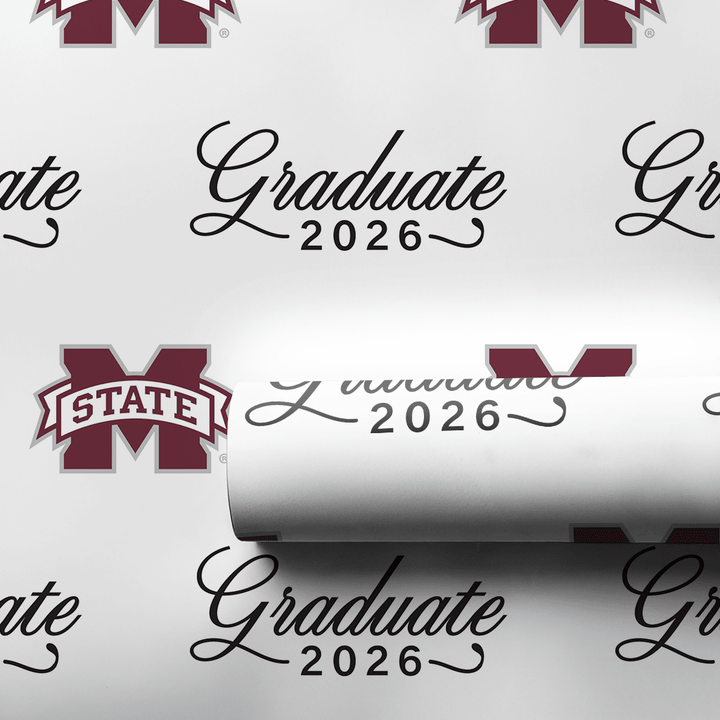 Mississippi State Graduate 2026 - Wrapping Paper - Aspen & Arlo