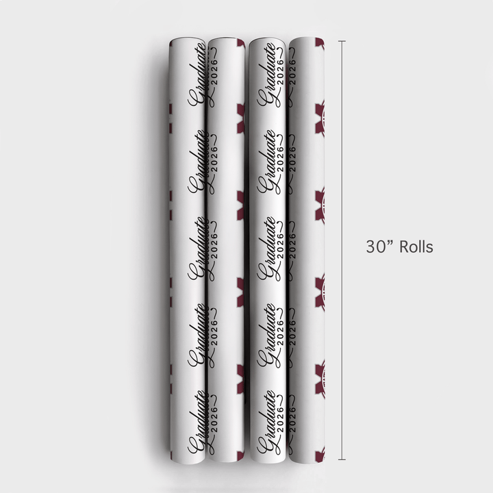 Mississippi State Graduate 2026 - Wrapping Paper - Aspen & Arlo