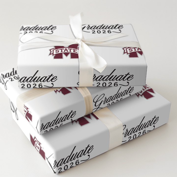Mississippi State Graduate 2026 - Wrapping Paper - Aspen & Arlo