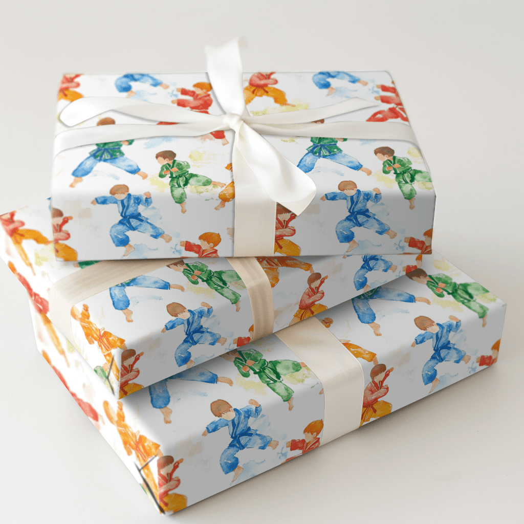 Bow and Belt - Wrapping Paper - Aspen & Arlo