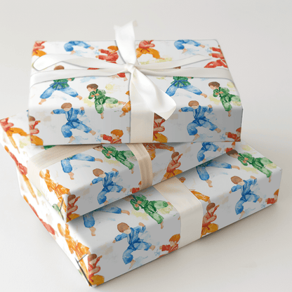 Bow and Belt - Wrapping Paper - Aspen & Arlo