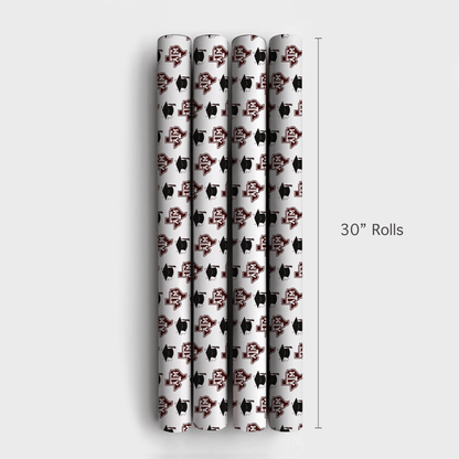Hats of to the A&M Grad - Wrapping Paper - Aspen & Arlo
