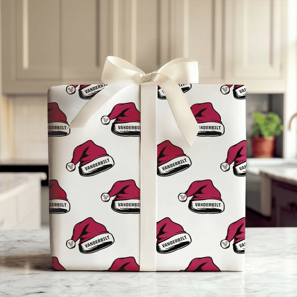 Ivy League Santa - Wrapping Paper - Aspen & Arlo