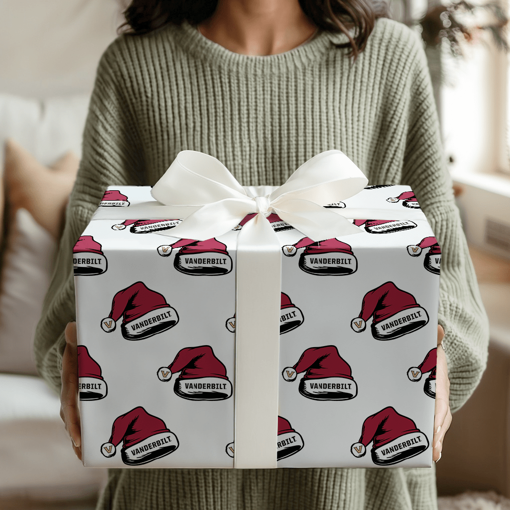 Ivy League Santa - Wrapping Paper - Aspen & Arlo