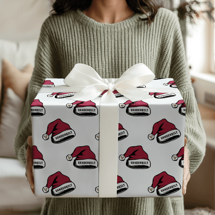 Ivy League Santa - Wrapping Paper - Aspen & Arlo