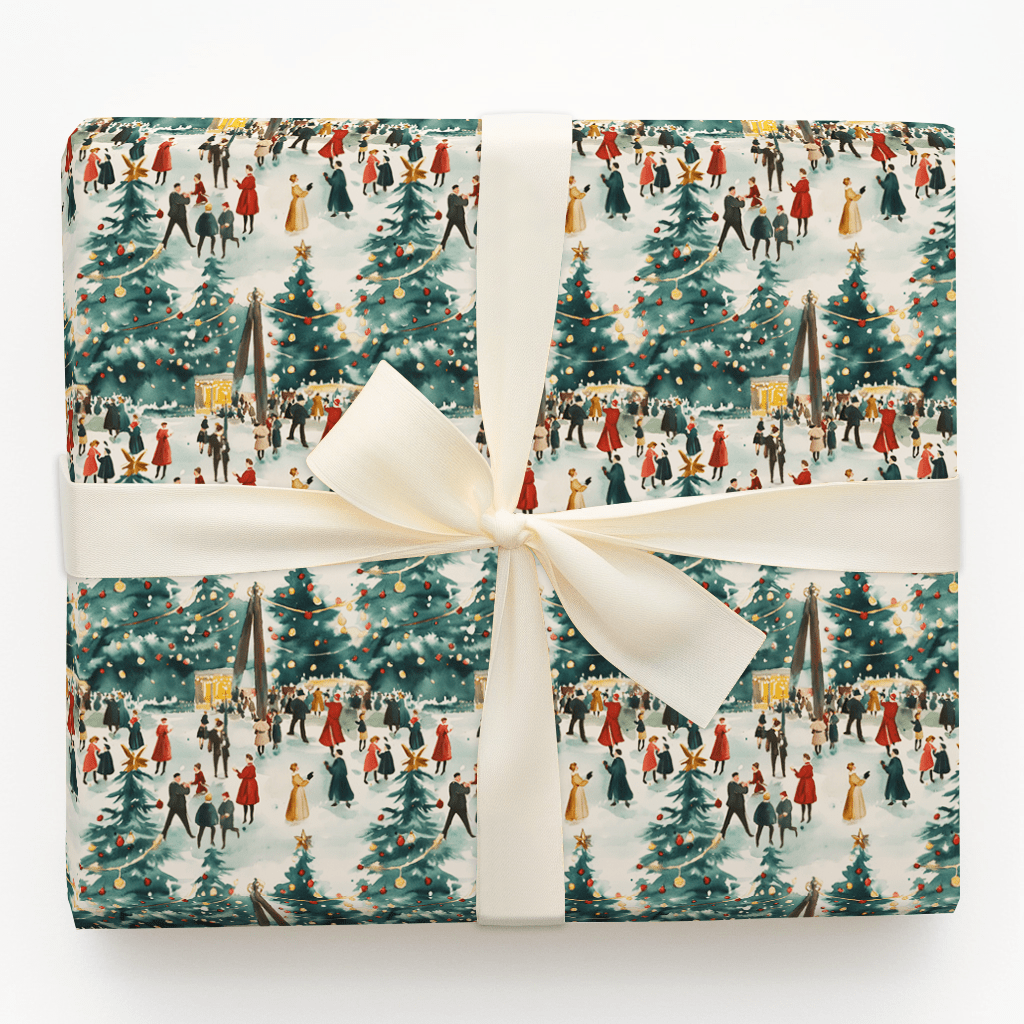 Town Square Wishes - Wrapping Paper - Aspen & Arlo