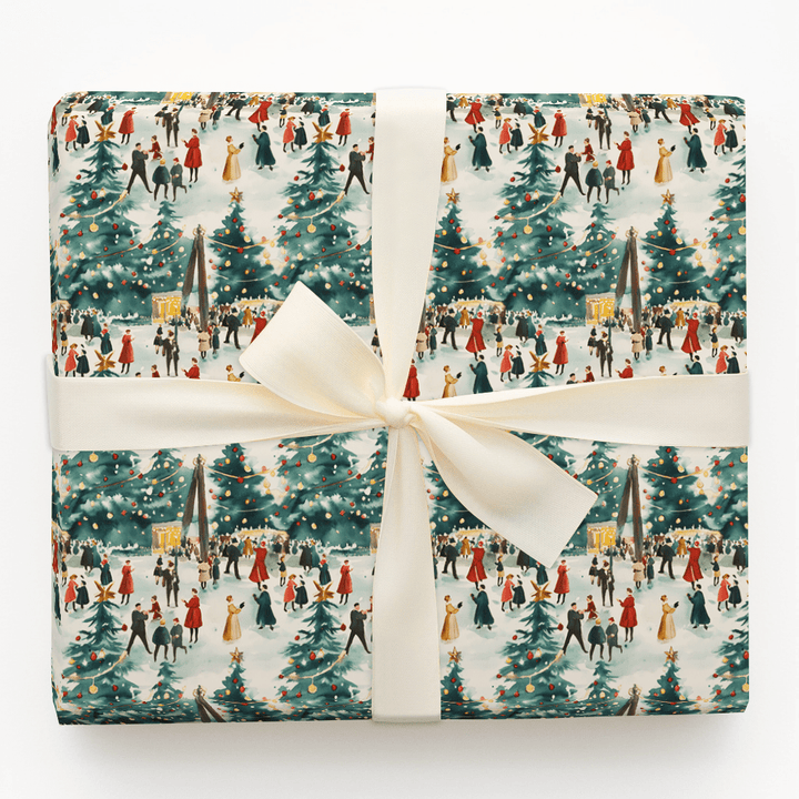 Town Square Wishes - Wrapping Paper - Aspen & Arlo