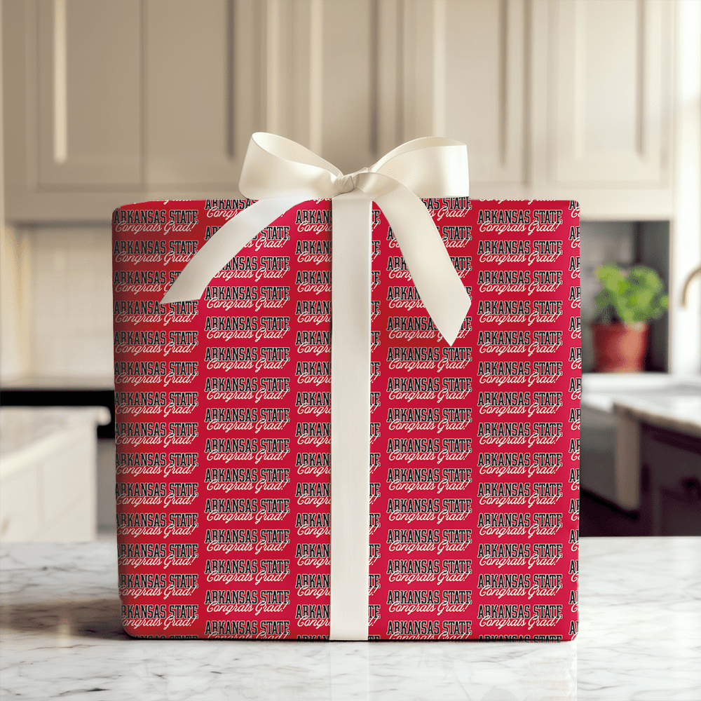 Congrats Arkansas State Grad - Wrapping Paper - Aspen & Arlo