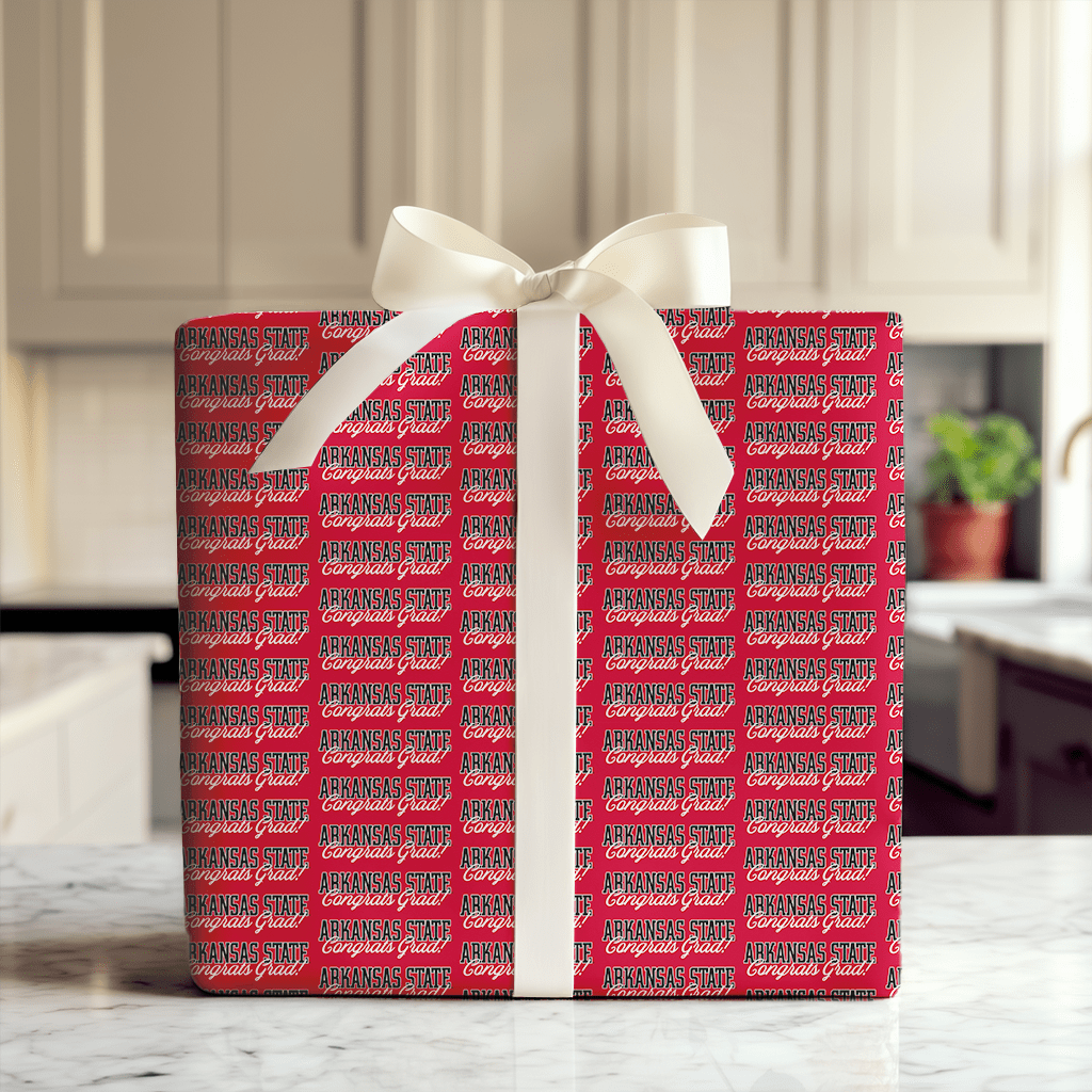Congrats Arkansas State Grad - Wrapping Paper - Aspen & Arlo