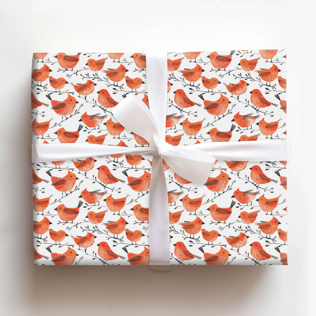 Red Delight - Wrapping Paper - Aspen & Arlo