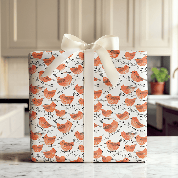 Red Delight - Wrapping Paper - Aspen & Arlo