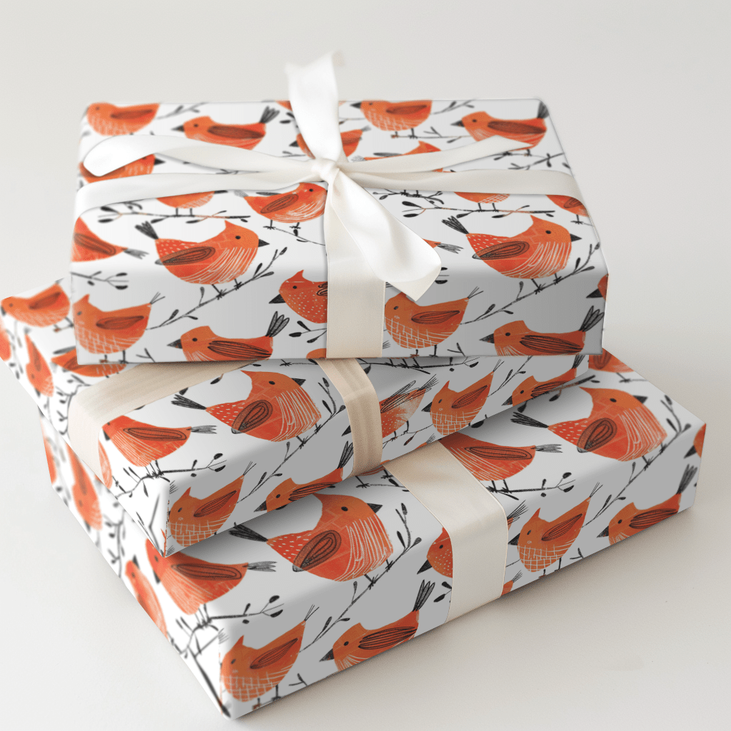 Red Delight - Wrapping Paper - Aspen & Arlo