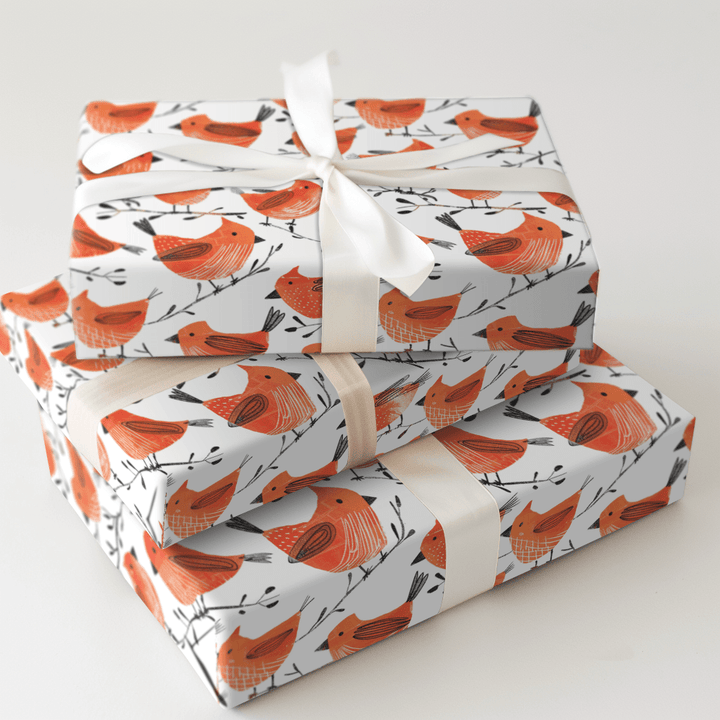 Red Delight - Wrapping Paper - Aspen & Arlo