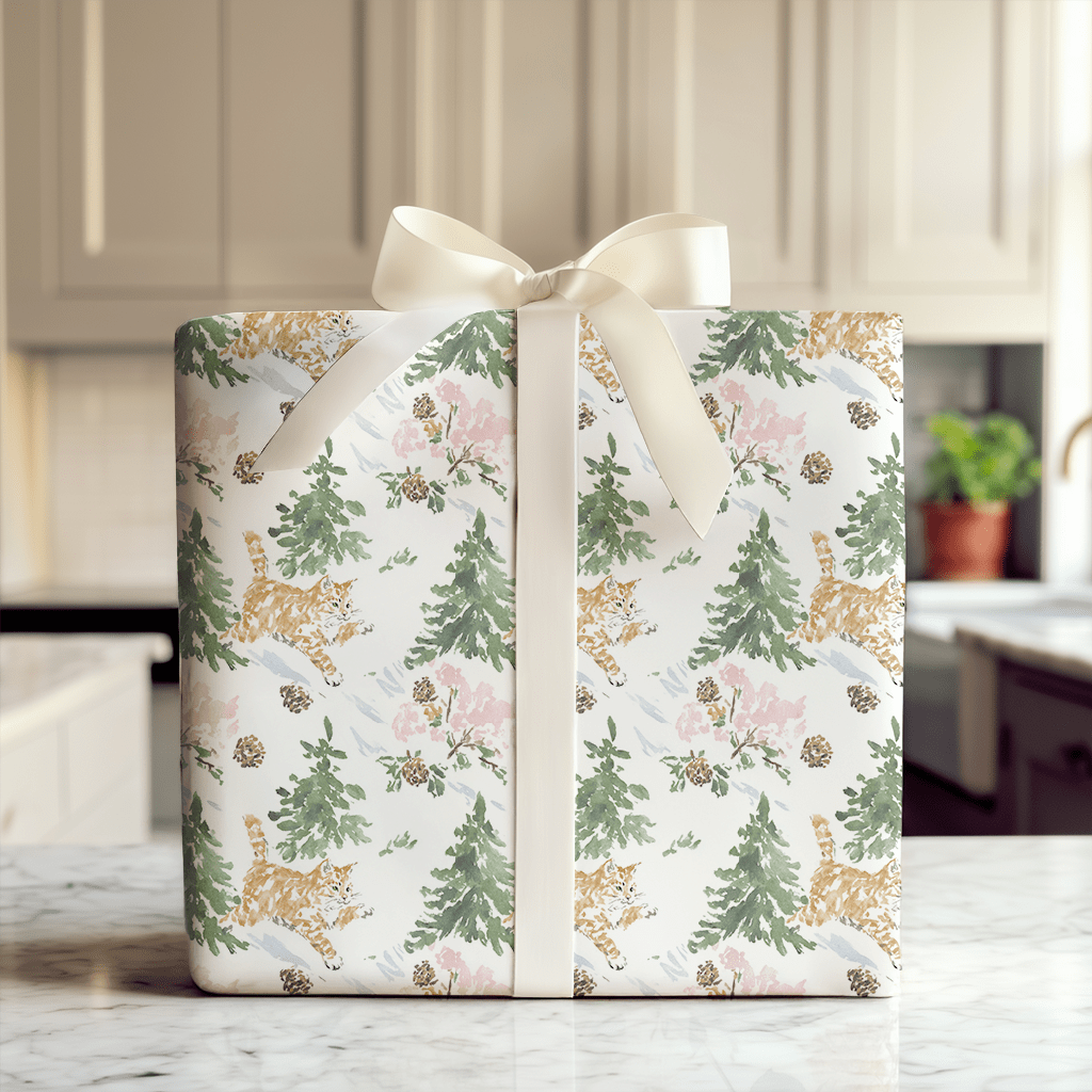 Outdoor Cat - Wrapping Paper - Aspen & Arlo