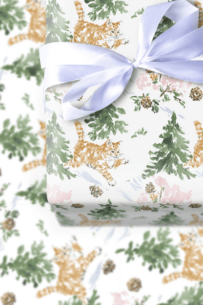 Outdoor Cat - Wrapping Paper - Aspen & Arlo