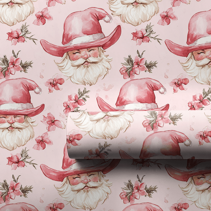 Pink Yeehaw - Wrapping Paper - Aspen & Arlo