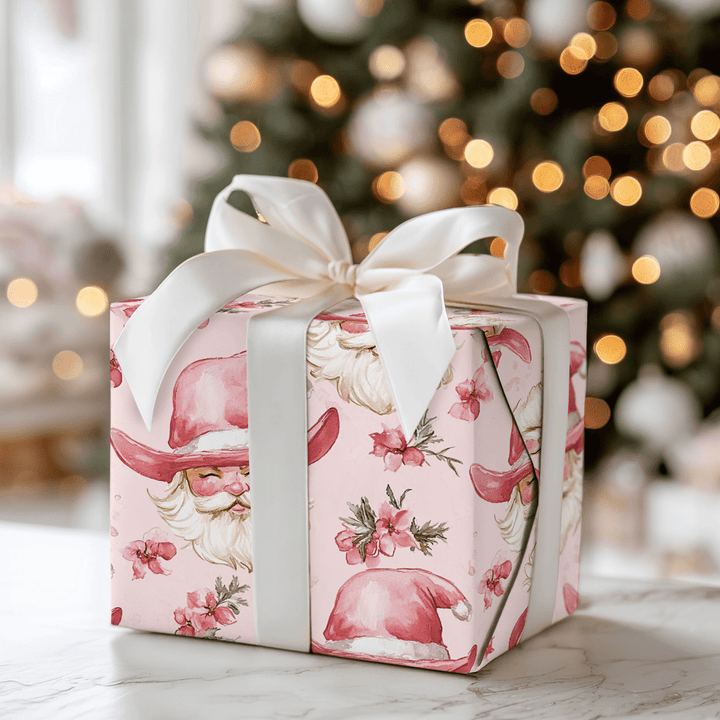 Pink Yeehaw - Wrapping Paper - Aspen & Arlo