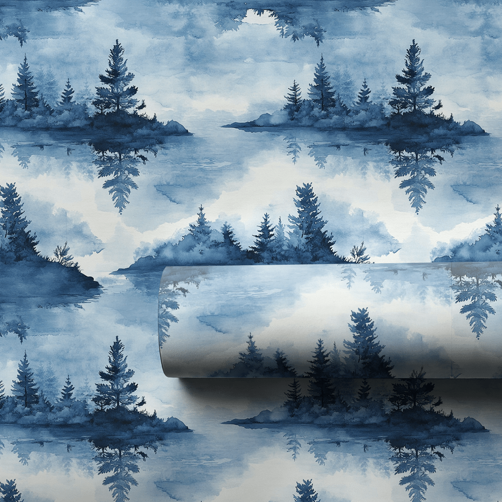 Twilight on the Water - Wrapping Paper - Aspen & Arlo