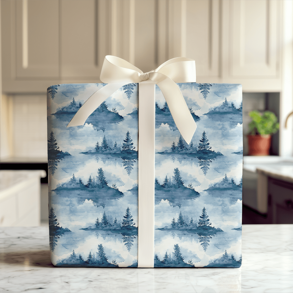 Twilight on the Water - Wrapping Paper - Aspen & Arlo