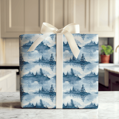 Twilight on the Water - Wrapping Paper - Aspen & Arlo
