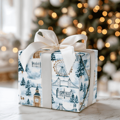 Christmas In London - Wrapping Paper - Aspen & Arlo