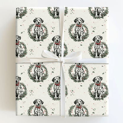 Dalmatian in a Pear Tree - Wrapping Paper - Aspen & Arlo