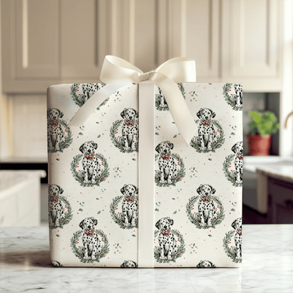 Dalmatian in a Pear Tree - Wrapping Paper - Aspen & Arlo