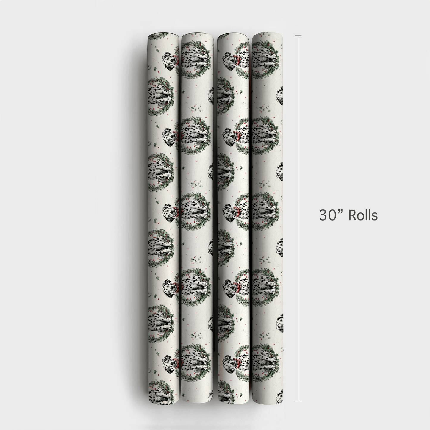 Dalmatian in a Pear Tree - Wrapping Paper - Aspen & Arlo