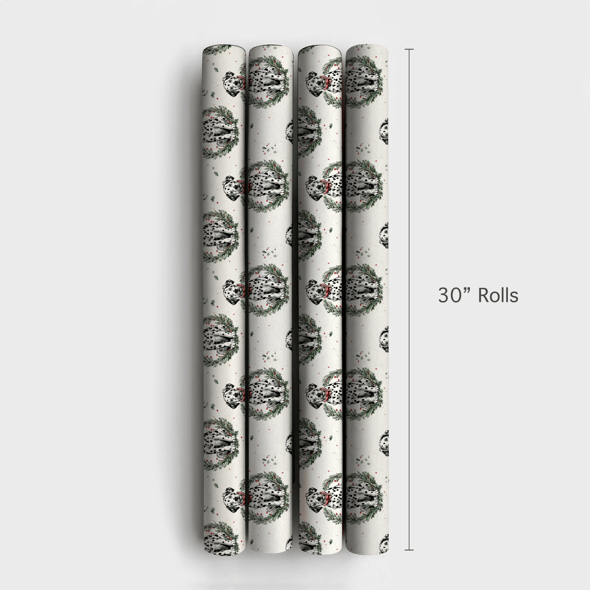 Dalmatian in a Pear Tree - Wrapping Paper - Aspen & Arlo