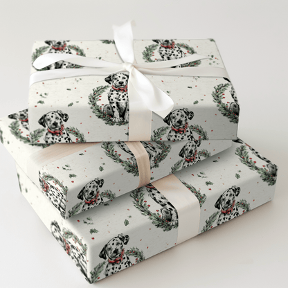 Dalmatian in a Pear Tree - Wrapping Paper - Aspen & Arlo