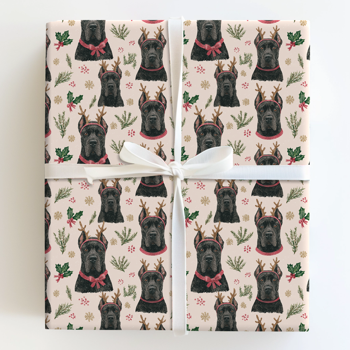 Cane Corso Reindeer Games