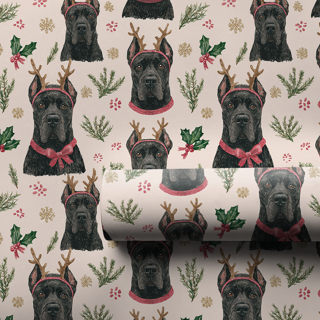Cane Corso Reindeer Games