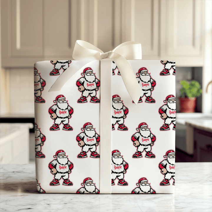 Big Red Sleigh Series - Wrapping Paper - Aspen & Arlo