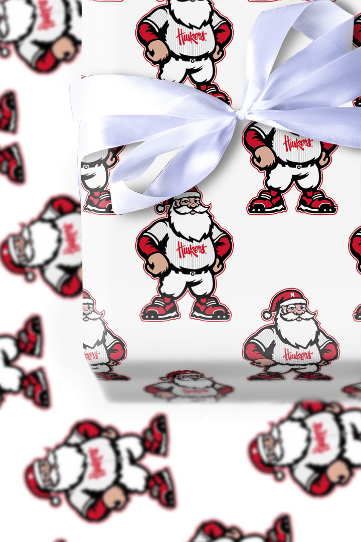 Big Red Sleigh Series - Wrapping Paper - Aspen & Arlo