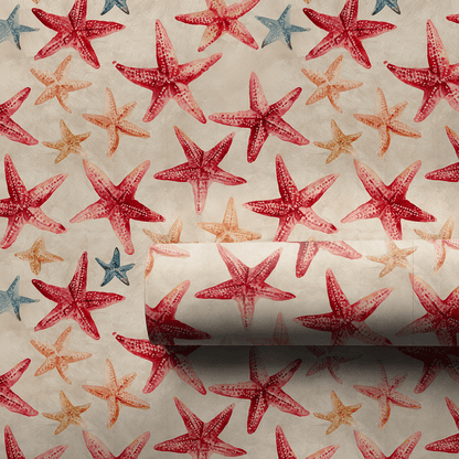 Follow the Starfish - Wrapping Paper - Aspen & Arlo