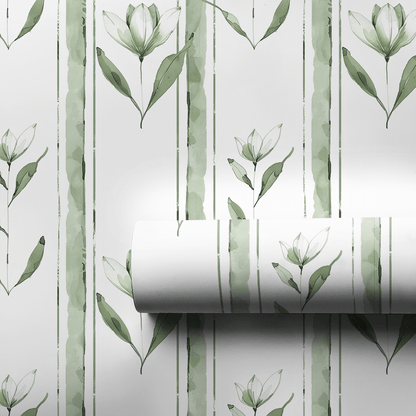 Line on the Petal - Wrapping Paper - Aspen & Arlo