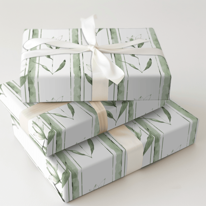 Line on the Petal - Wrapping Paper - Aspen & Arlo