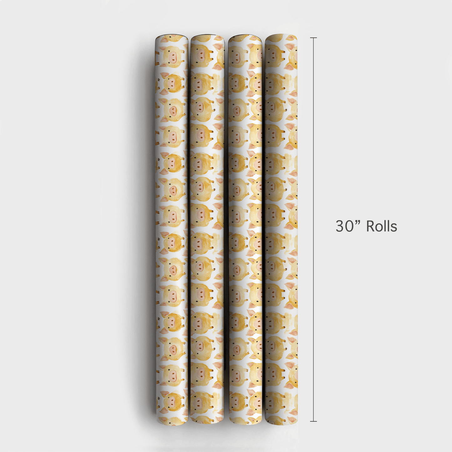 Golden Hog - Wrapping Paper - Aspen & Arlo